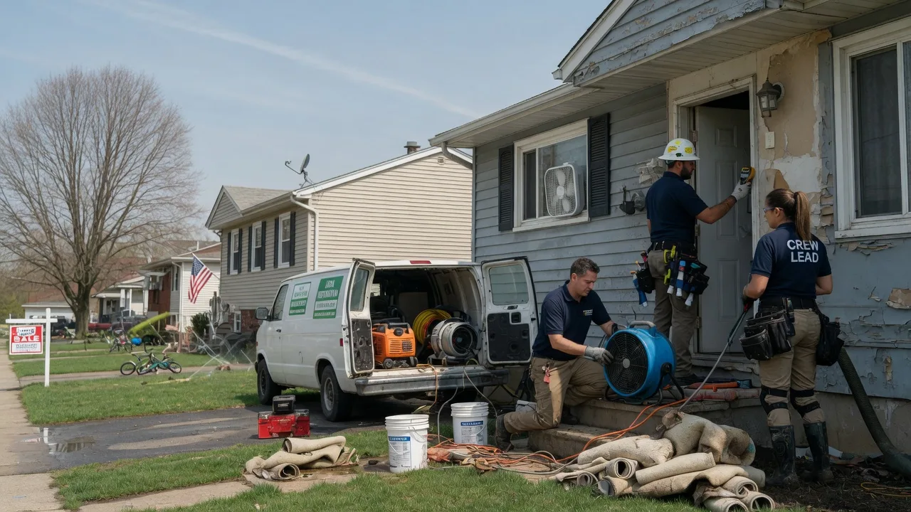 Flood Cleanup in Pound Ridge, NY near me